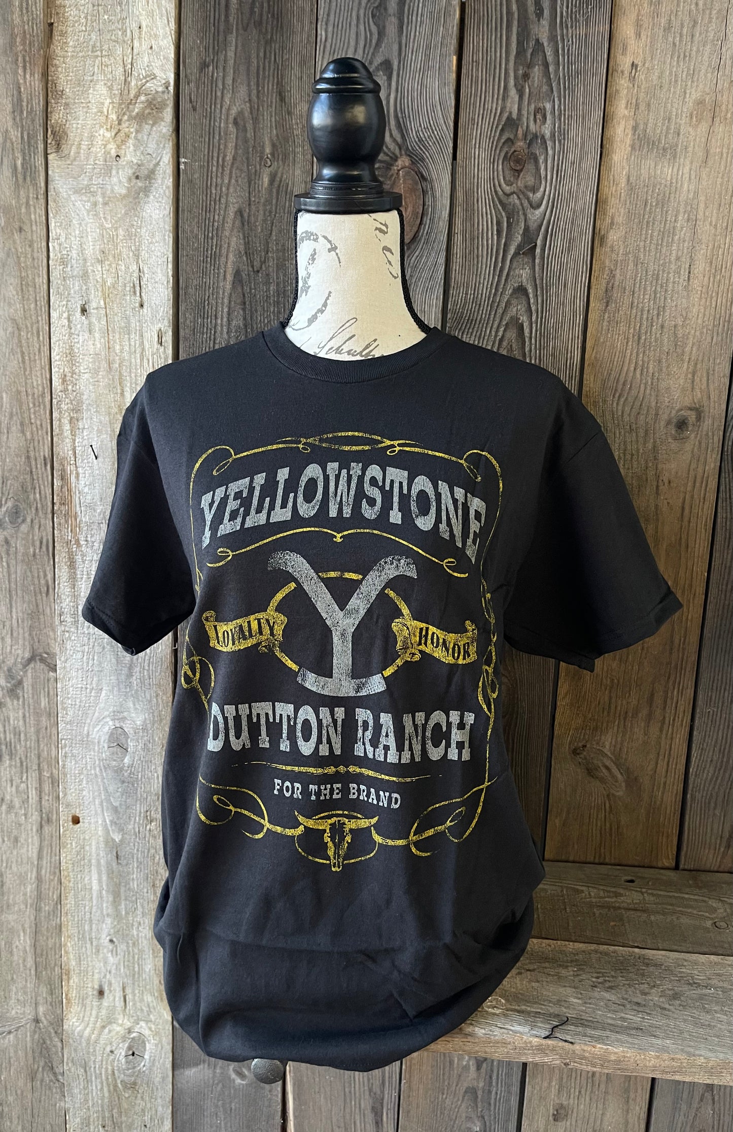 Yellowstone Dutton Ranch Loyalty Honor Graphic Tee