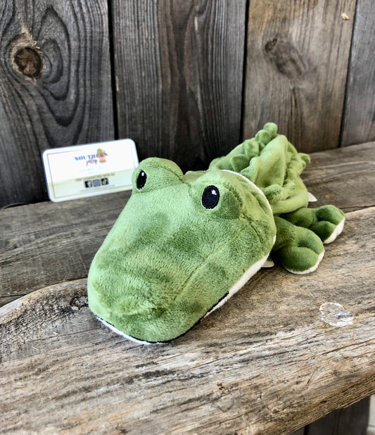 Alligator Junior Warmies® Stuffed Animal