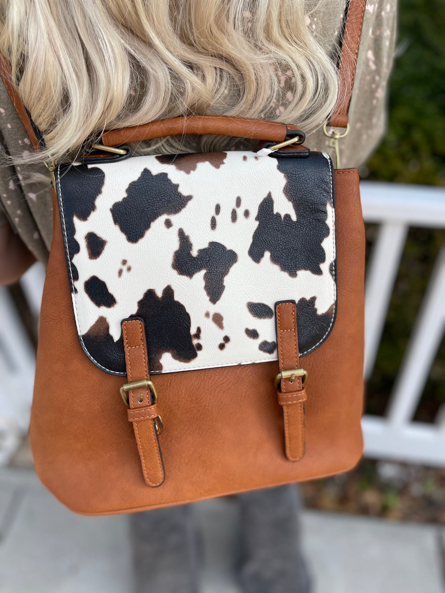 The Nelle Convertible Backpack / Shoulder Bag