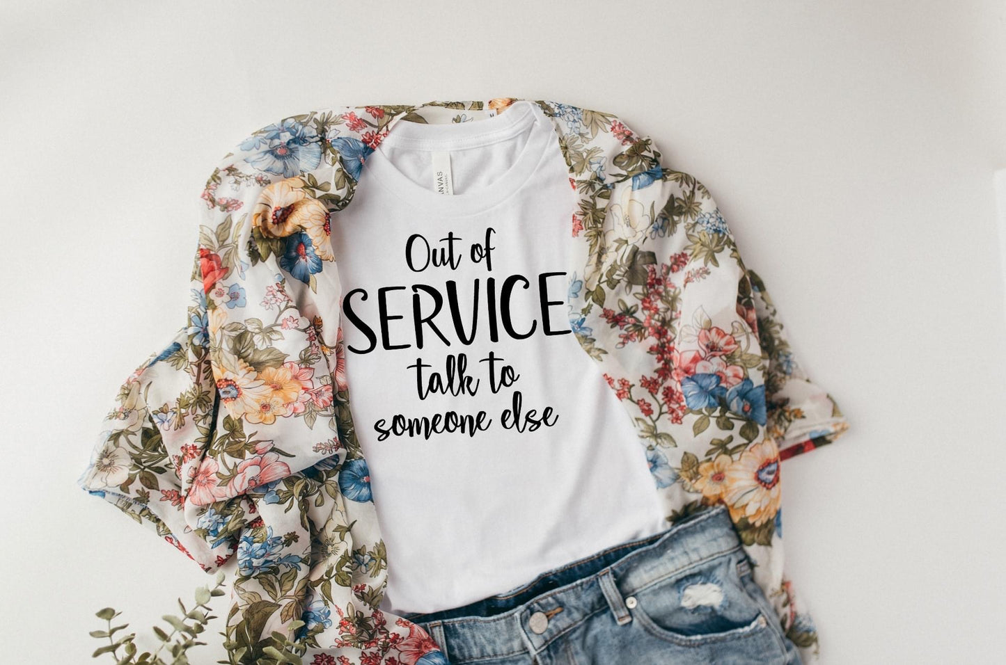 PREORDER - Out of Service, Talk to Someone Else Soft Boutique Tee