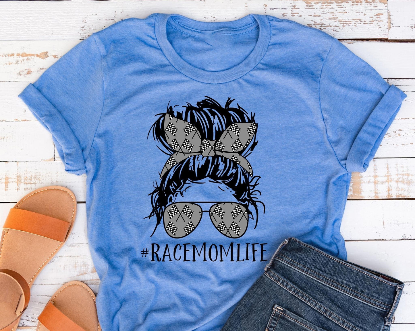 PREORDER - Race Mom Life Boutique Soft Tee