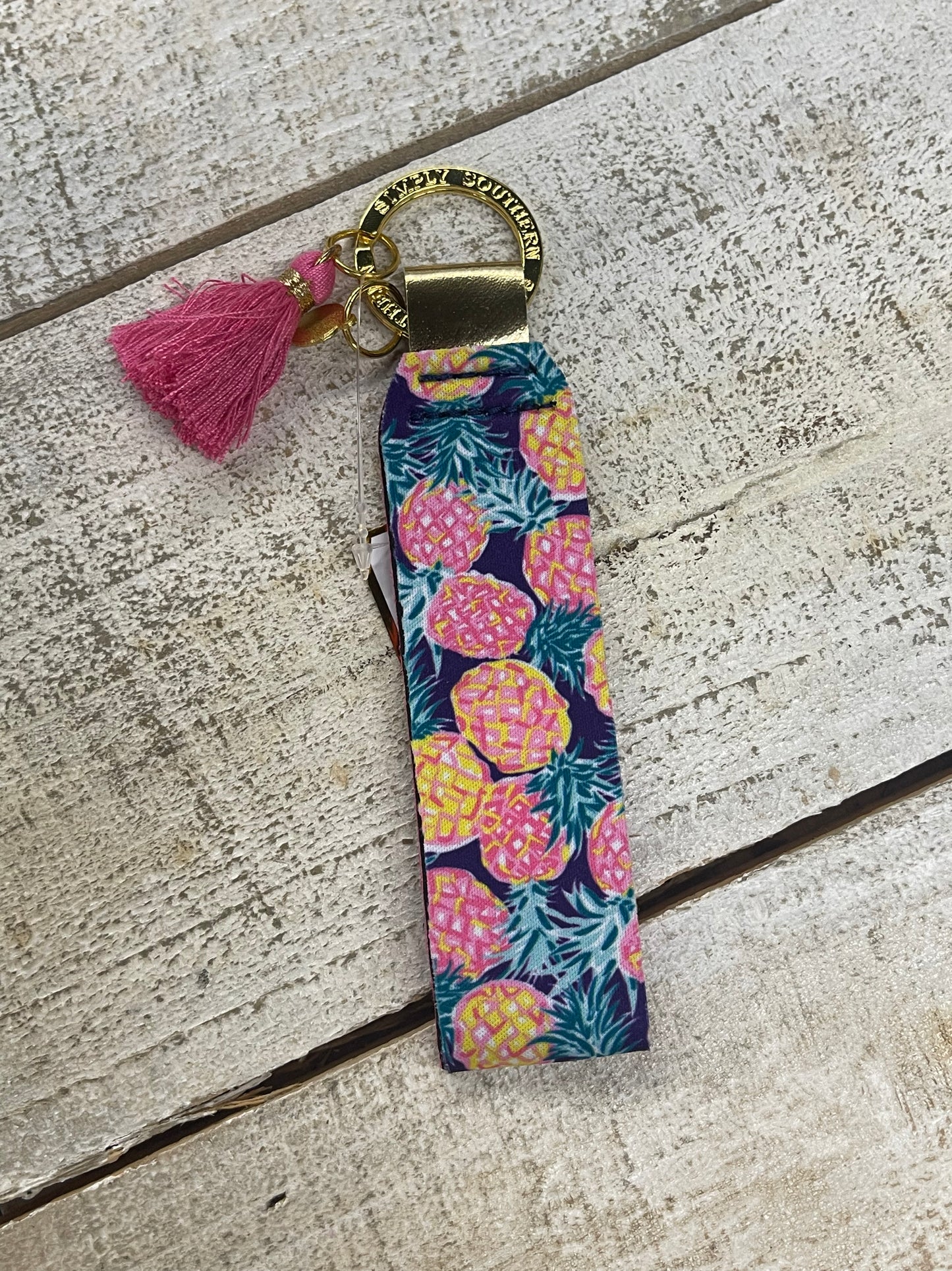 FINAL SALE - Simply Southern - Neoprene Key Fob - ASST. 2023