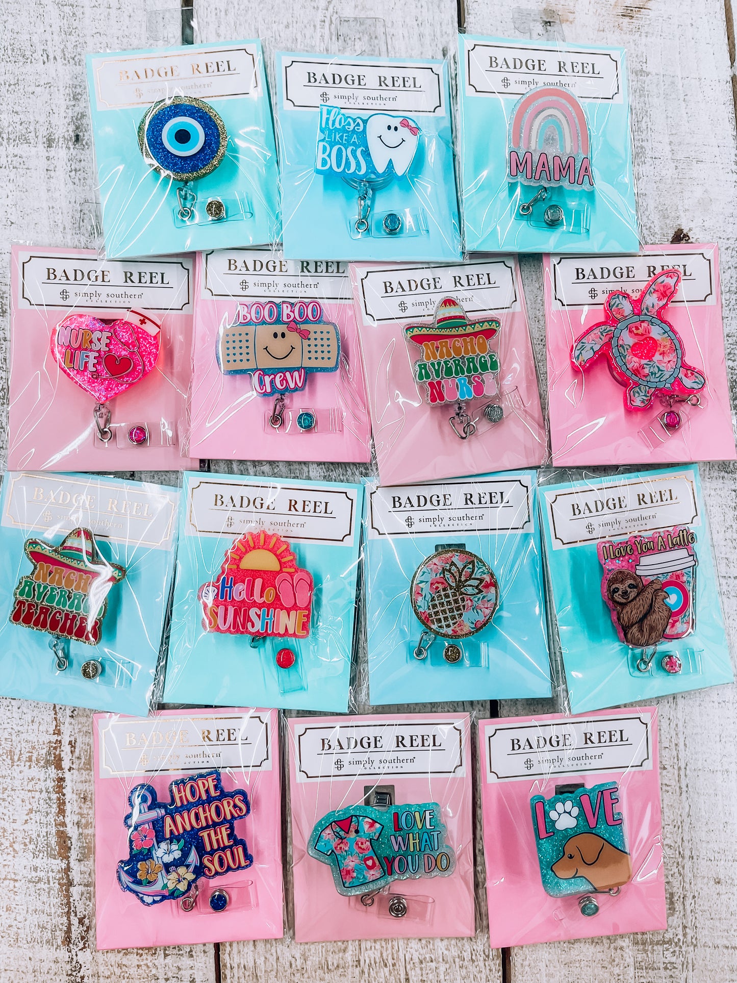Simply Southern - Everyday Badge Reels - Scrub Life
