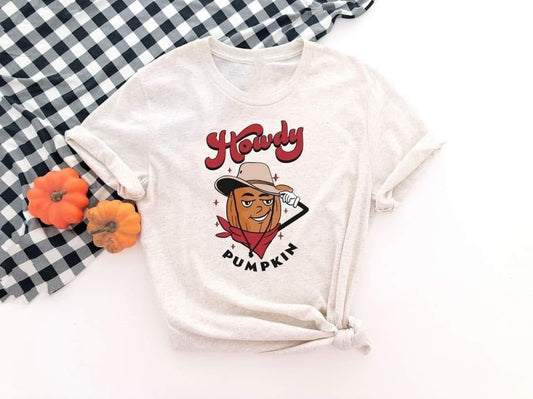 PREORDER - Howdy Pumpkin SS Graphic Tee
