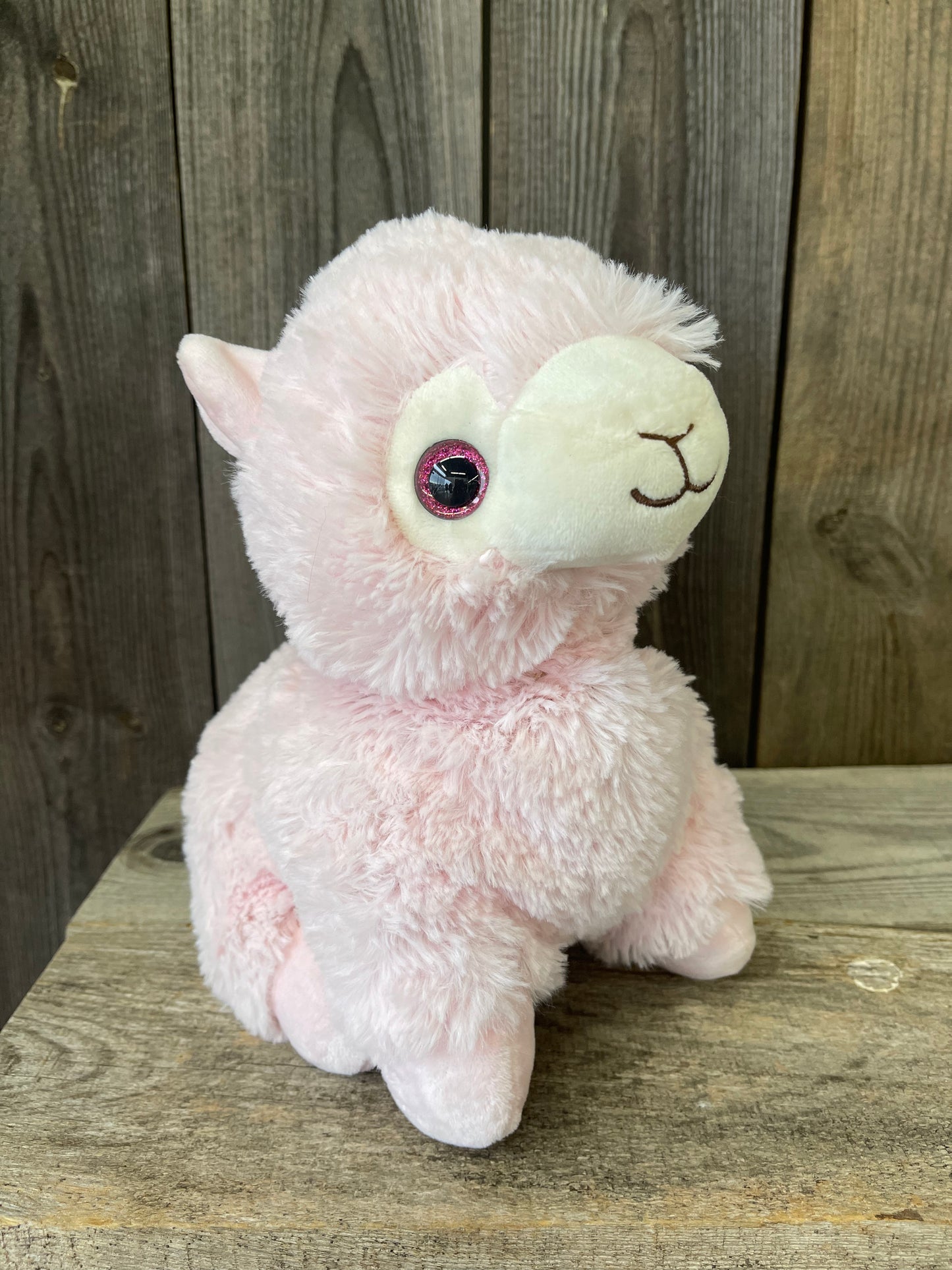 Pink Llama Warmies® Stuffed Animal
