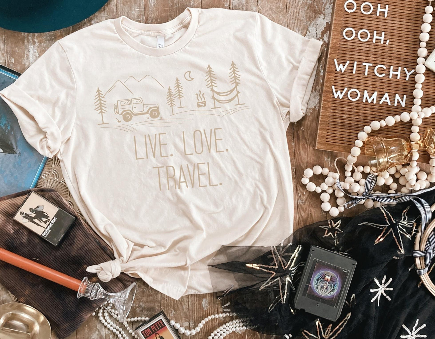PREORDER - Live Love Travel Soft Boutique Tee