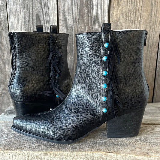 Crazy Train - Boujee Babe Booties - Black