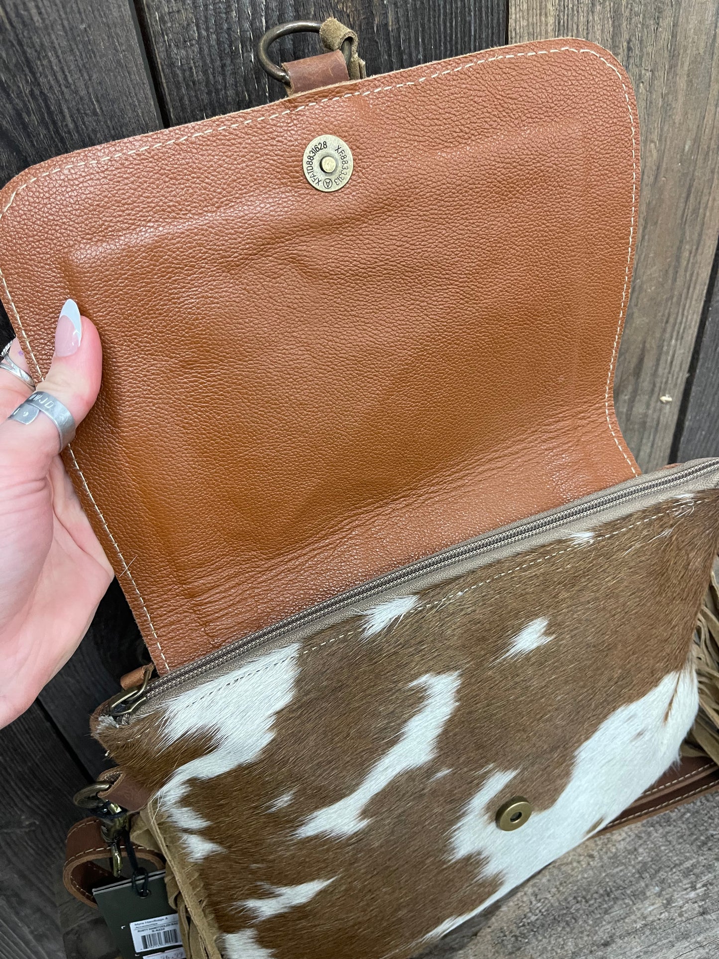 Myra Bag - Rusty Handtooled Bag