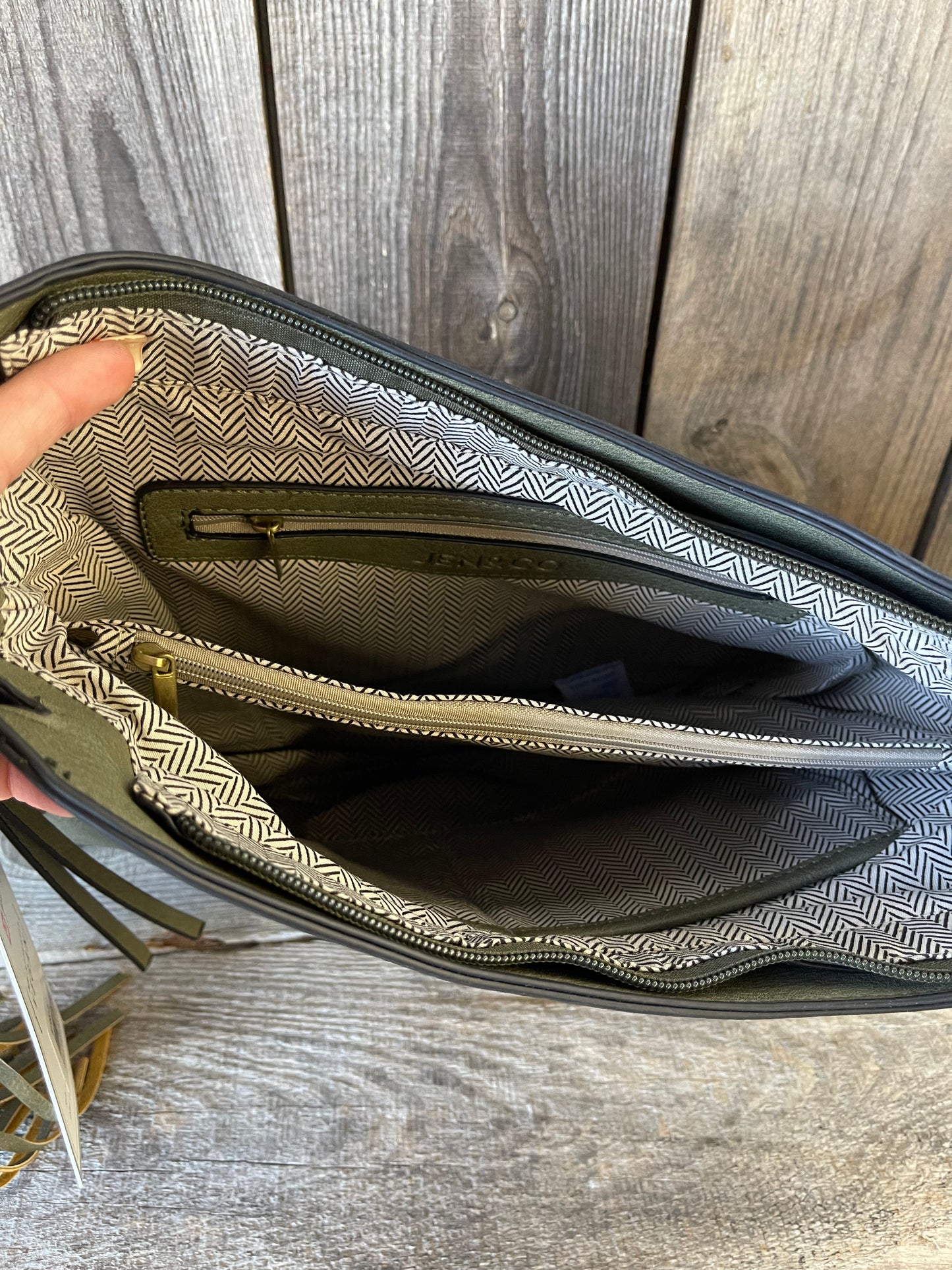 The Corrine Concealed Carry Crossbody Bag - Olive