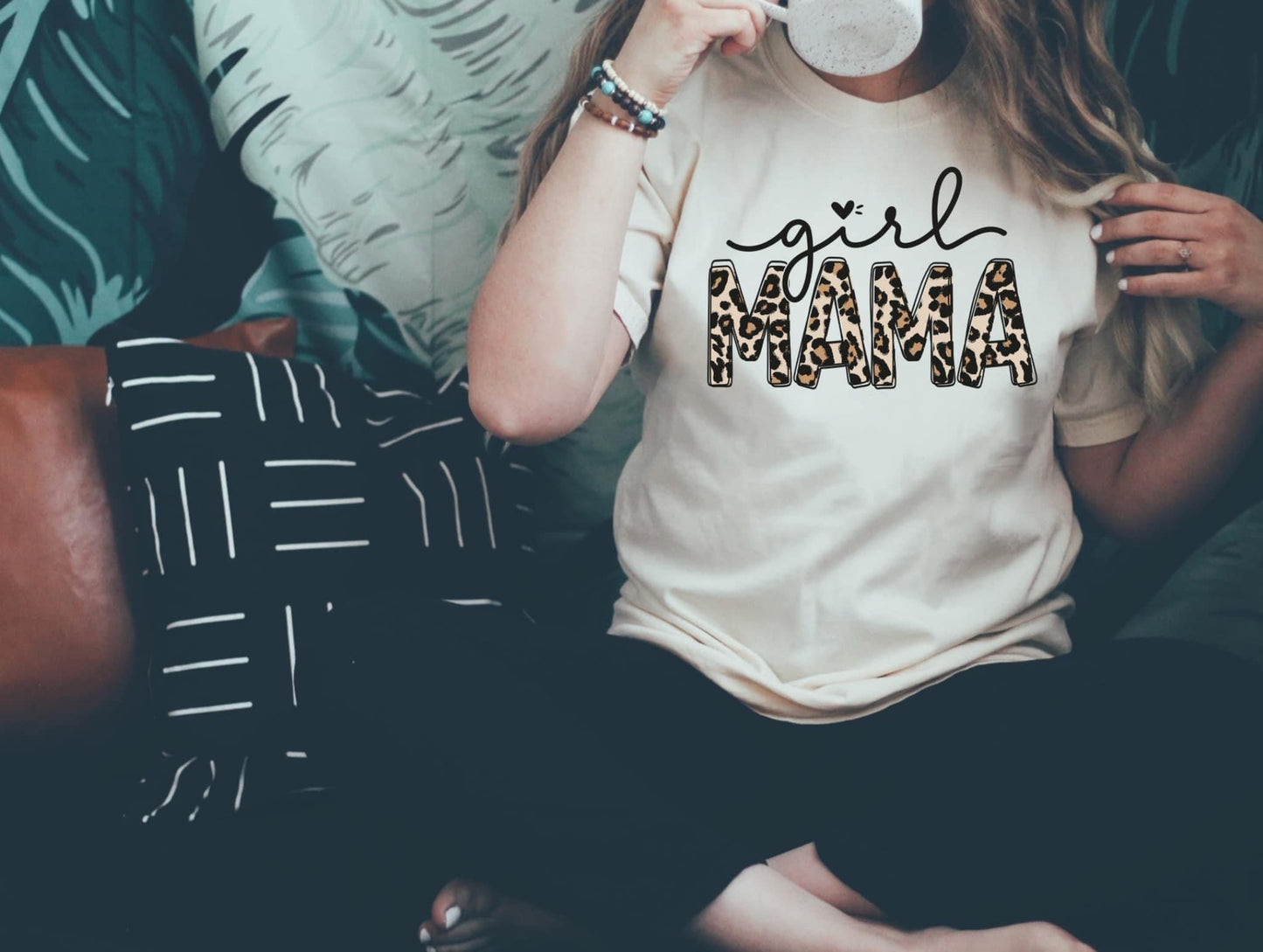 PREORDER - Girl Mama Leopard Soft Boutique Tee
