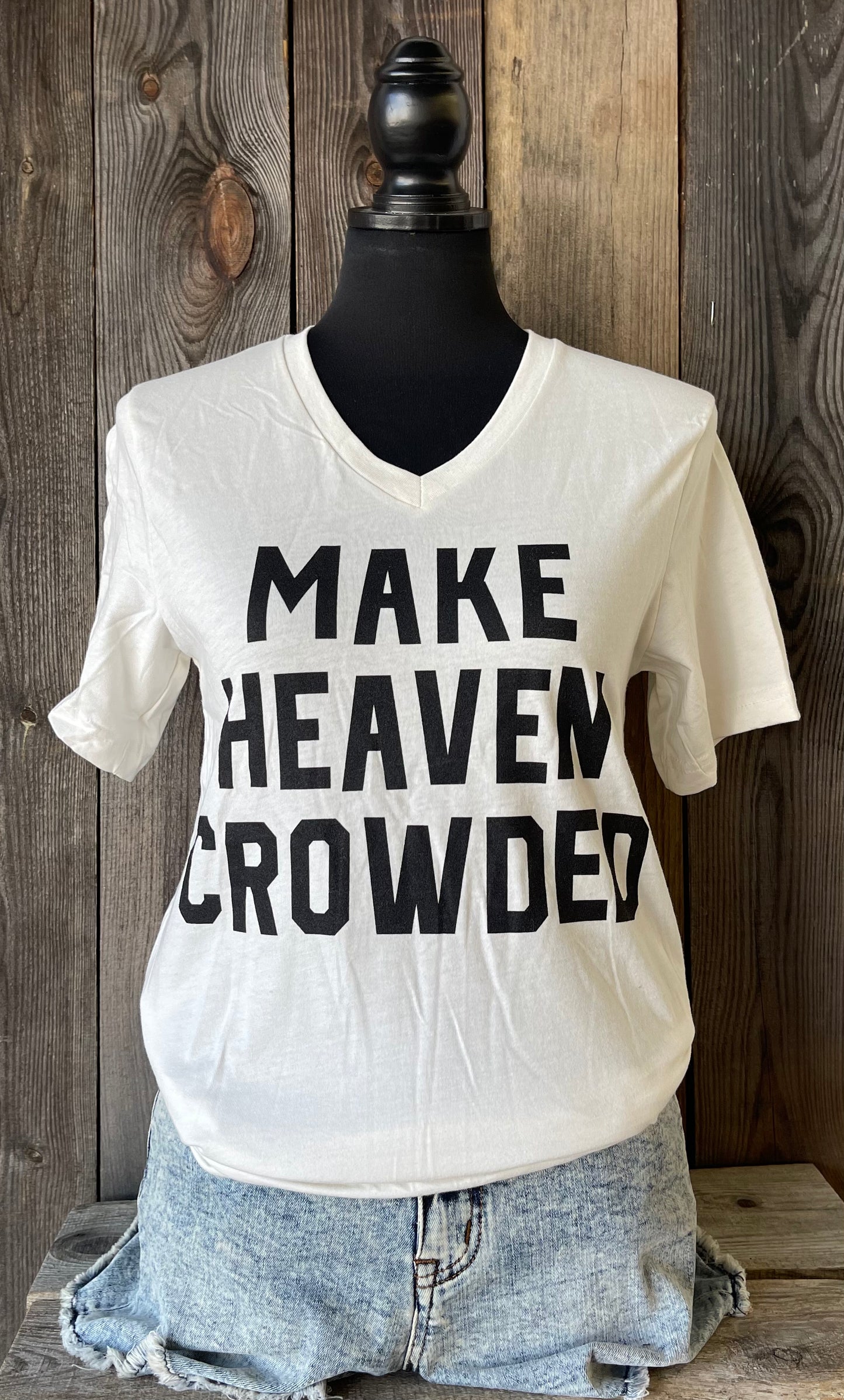 Make Heaven Crowded Soft Tee