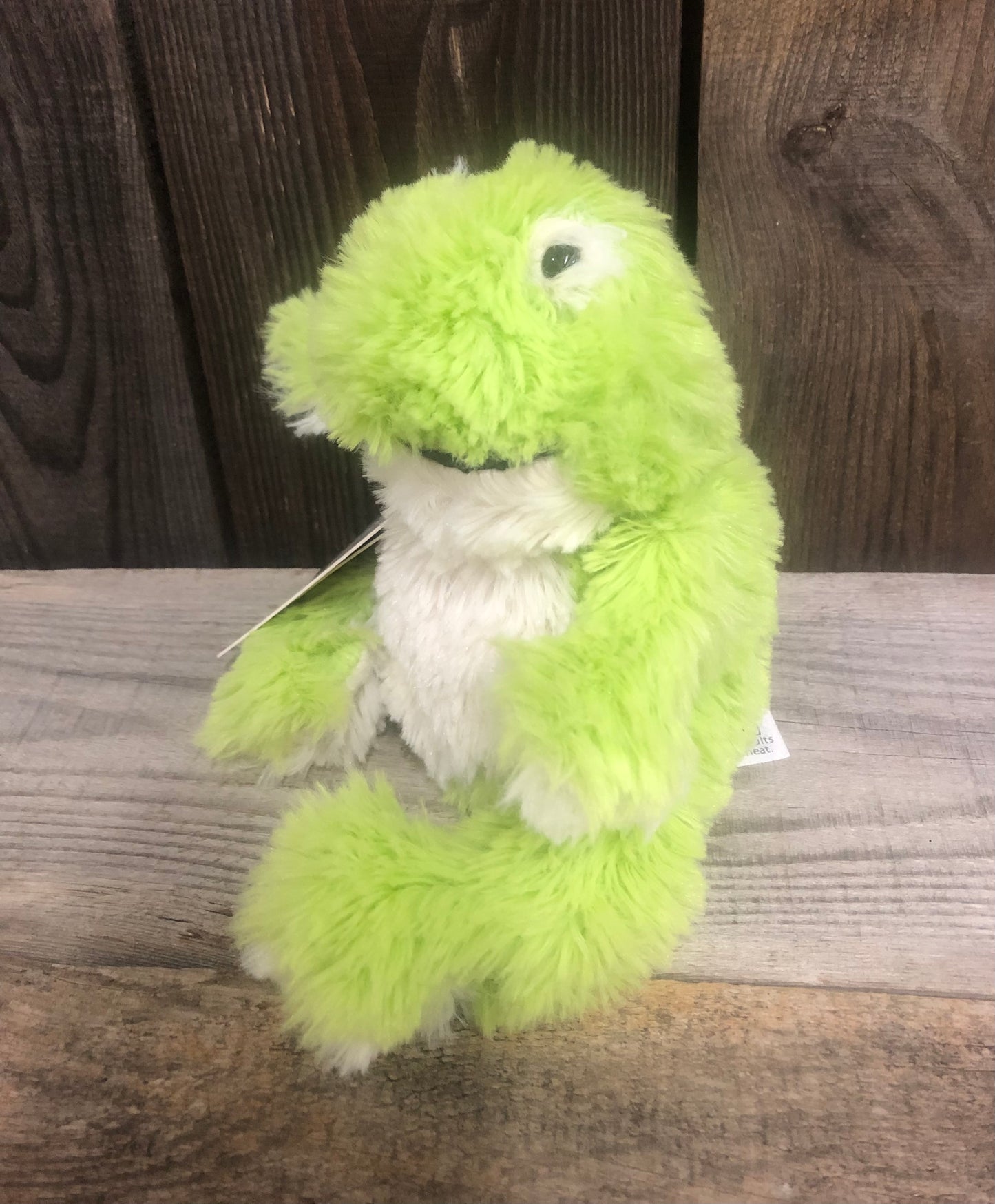 Frog Junior Warmies® Stuffed Animal