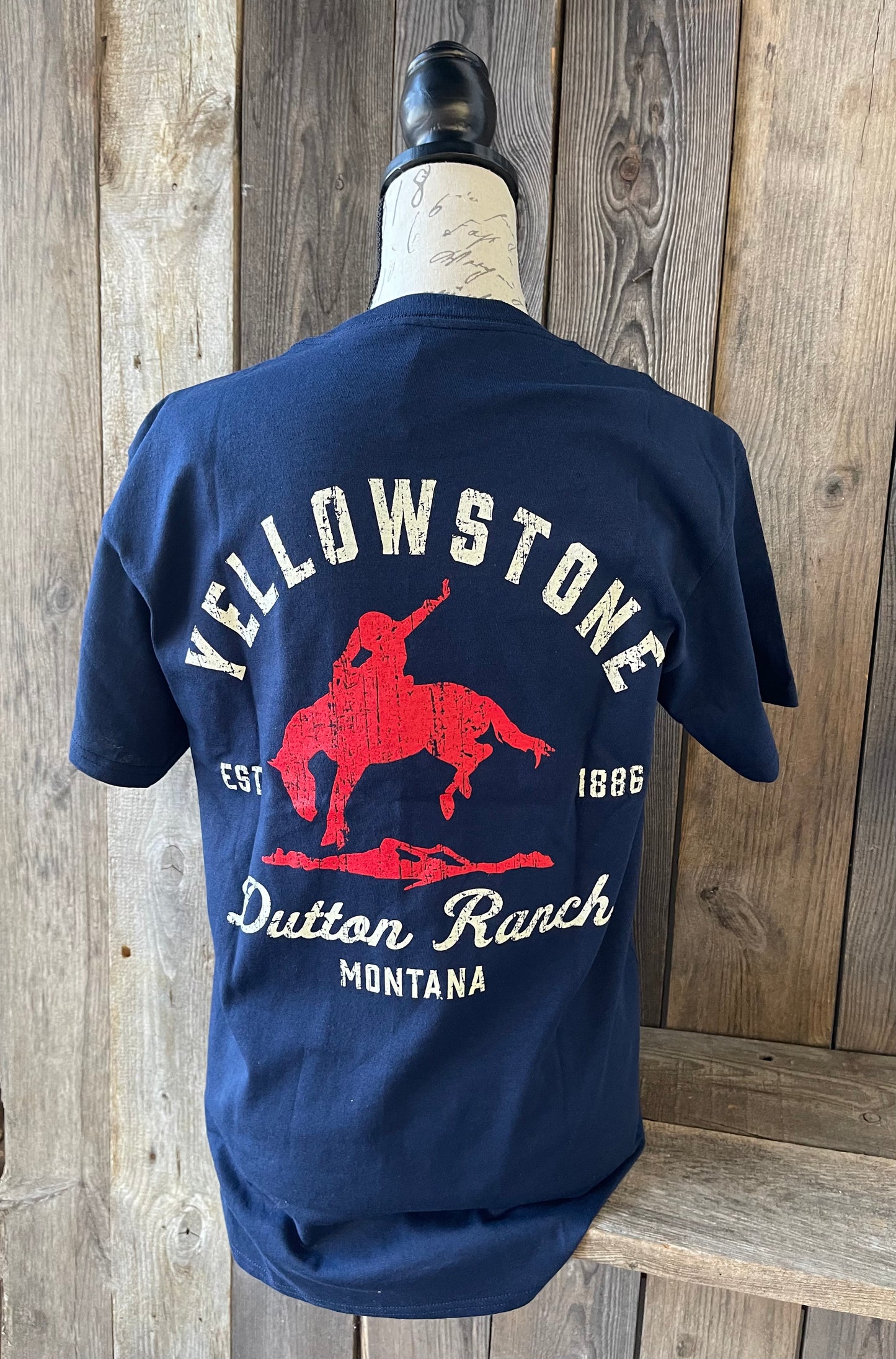 Yellowstone Dutton Ranch Bronco Rider Graphic Tee