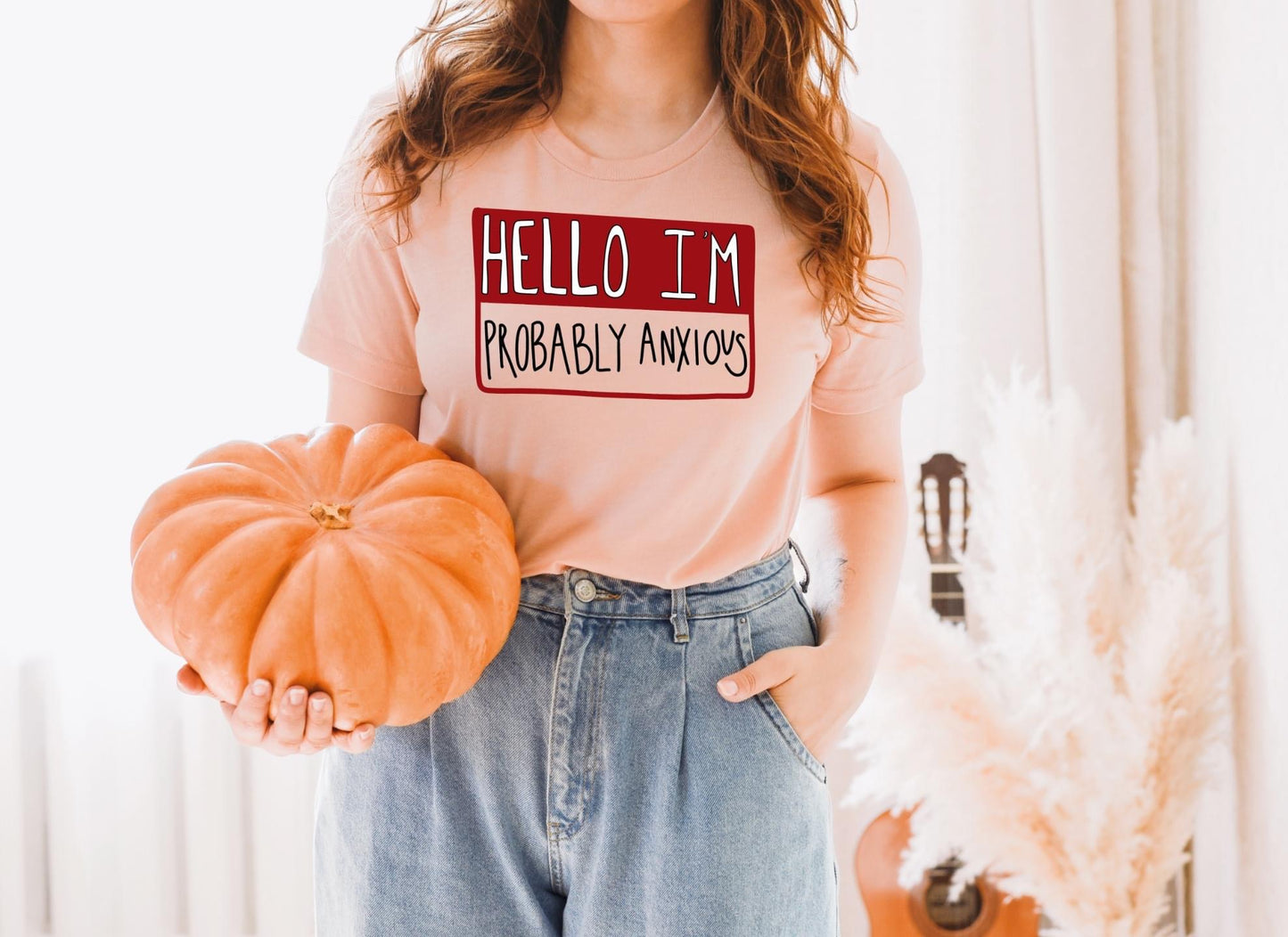 PREORDER - Hello I'm Probably Anxious Soft Boutique Tee