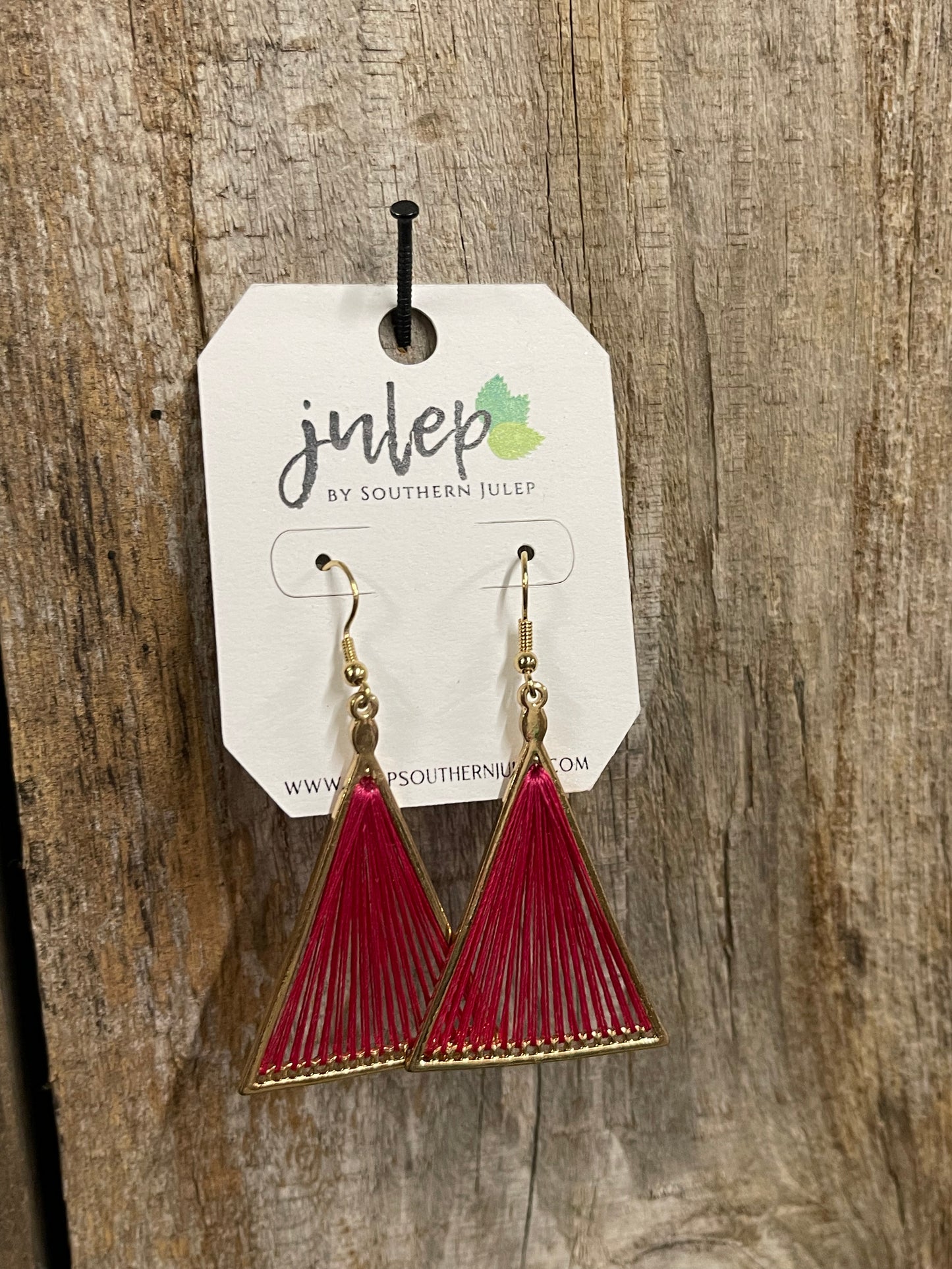 The Vernice Earrings - Pink