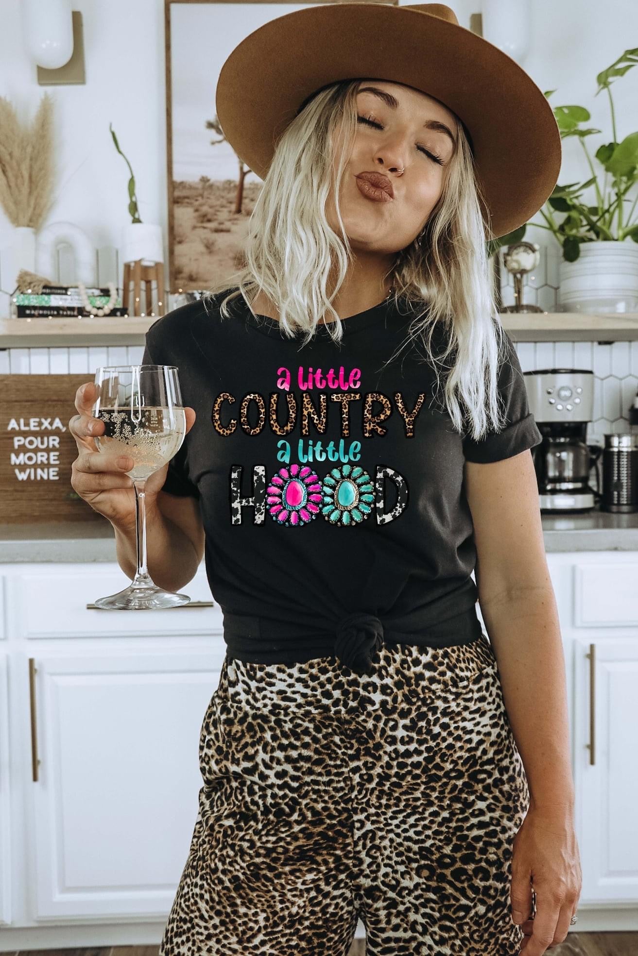 PREORDER - Little Country Little Hood Soft Boutique Tee