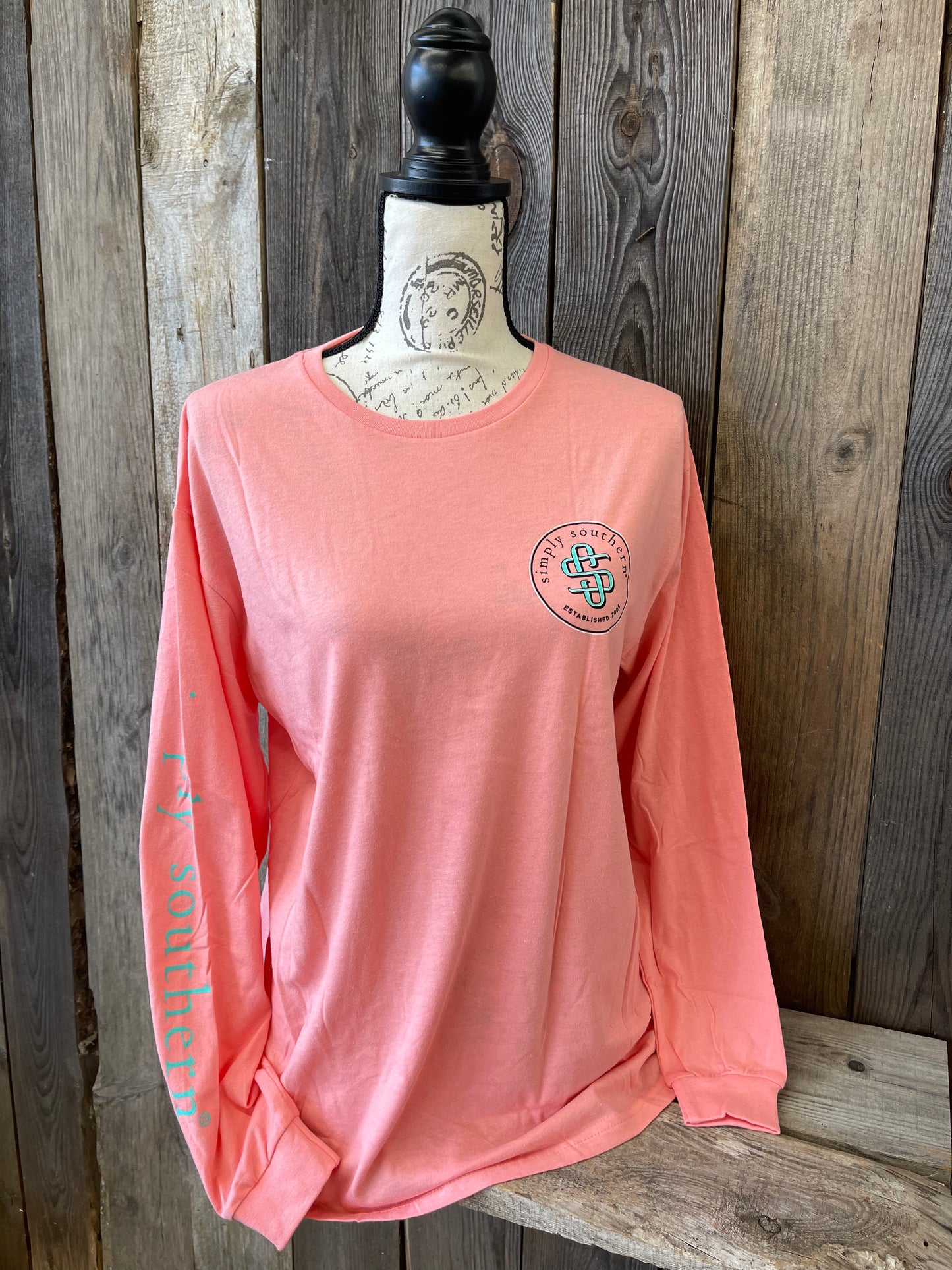Simply Southern - God is Within Her Long Sleeve Tee