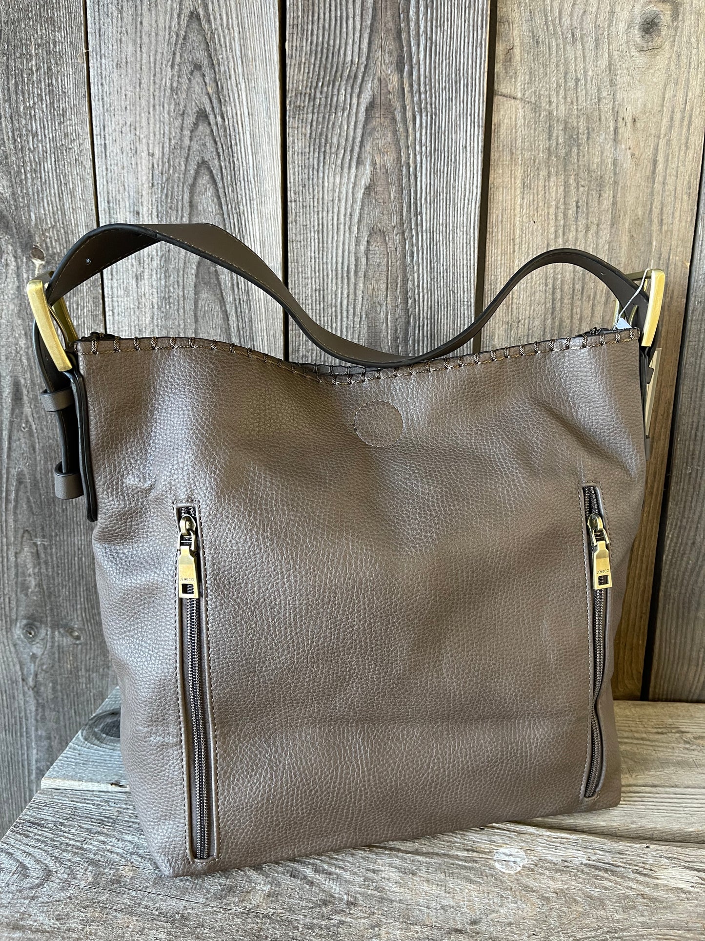 Alexia 2 in 1 Conceal Carry Hobo Bag - Chocolate