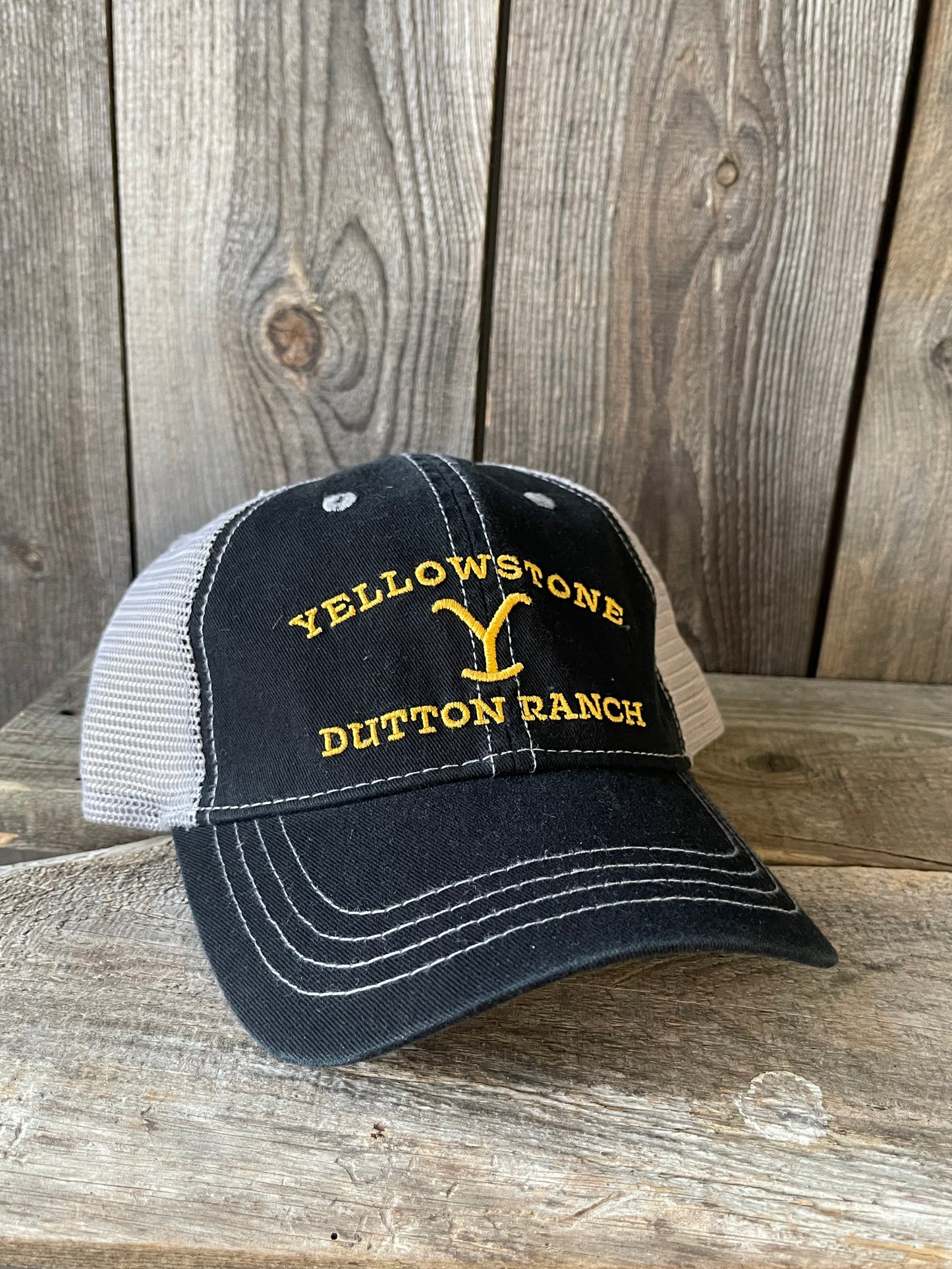 Licensed Yellowstone Dutton Ranch Embroidered Trucker Hat