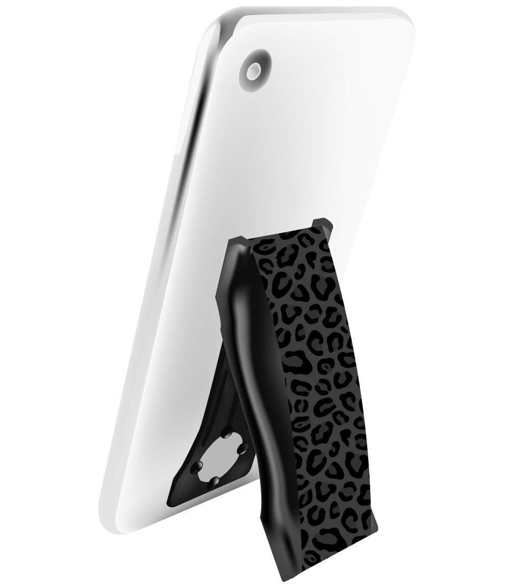 LoveHandle PRO Phone Grip - Black Leopard